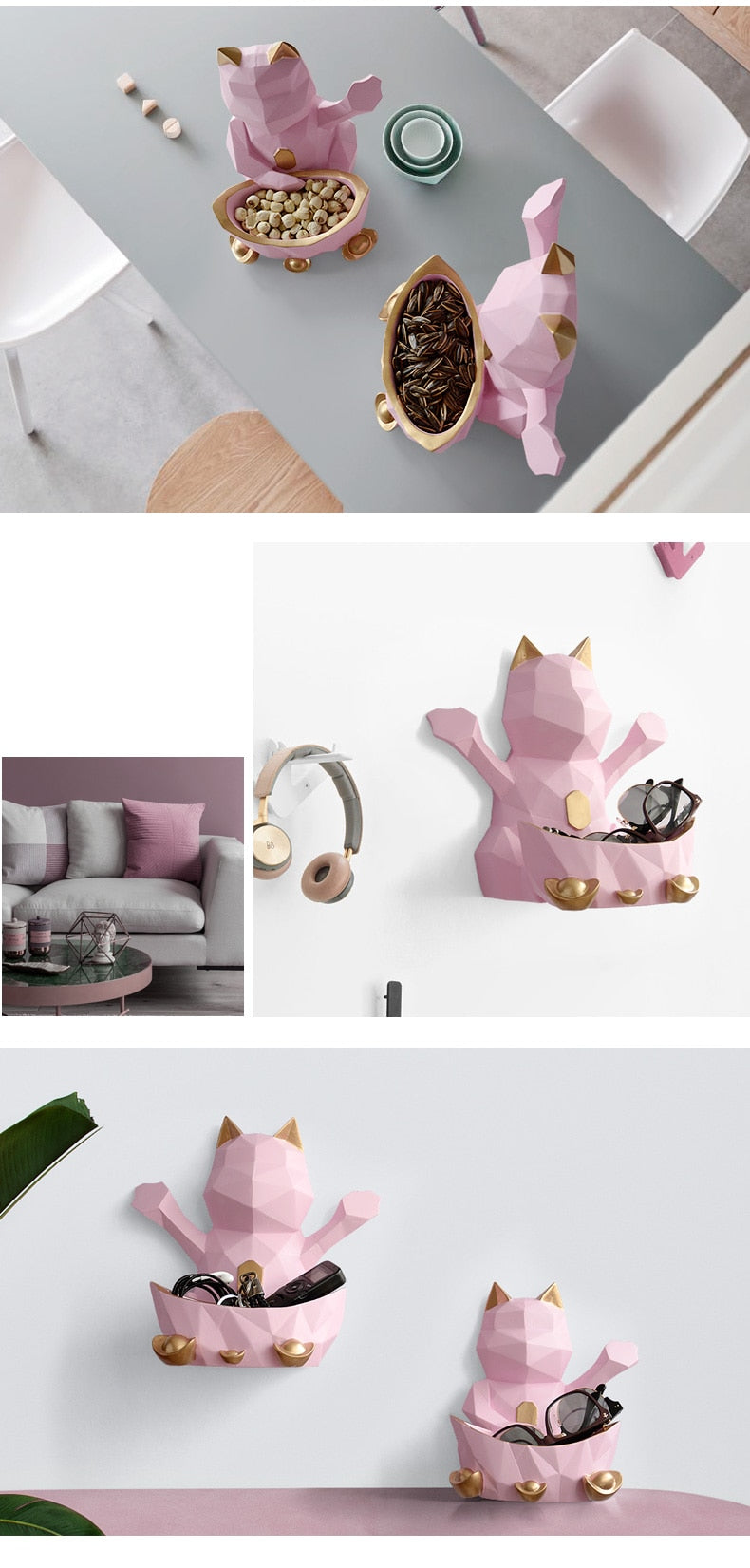 Cat Desk Organiser