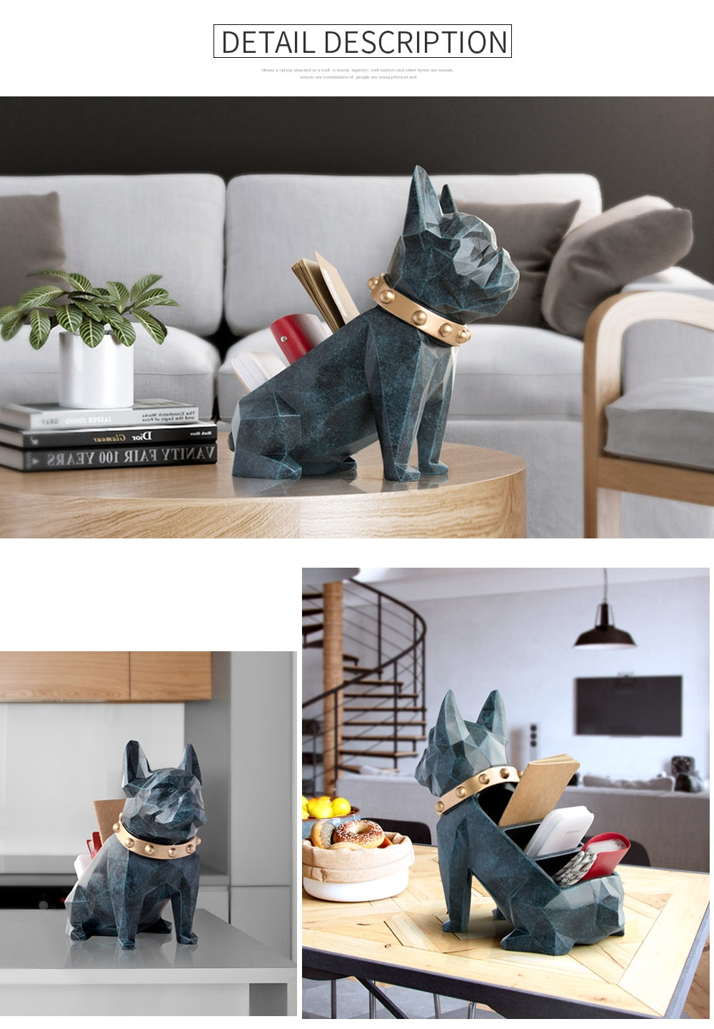 Bulldog Desk Organizer