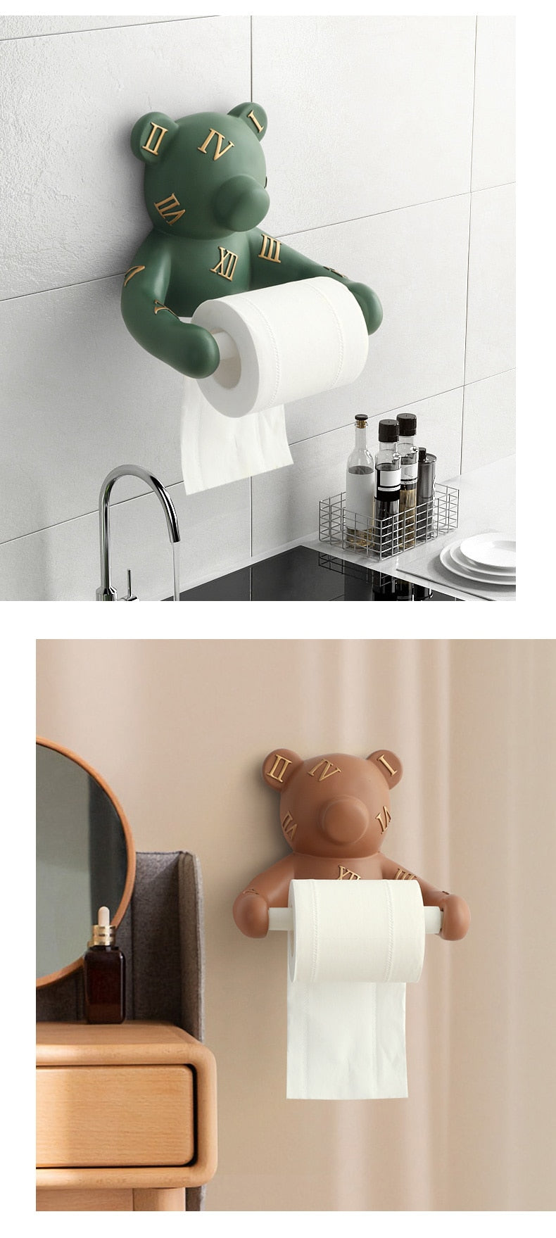 Teddy Washroom Decor