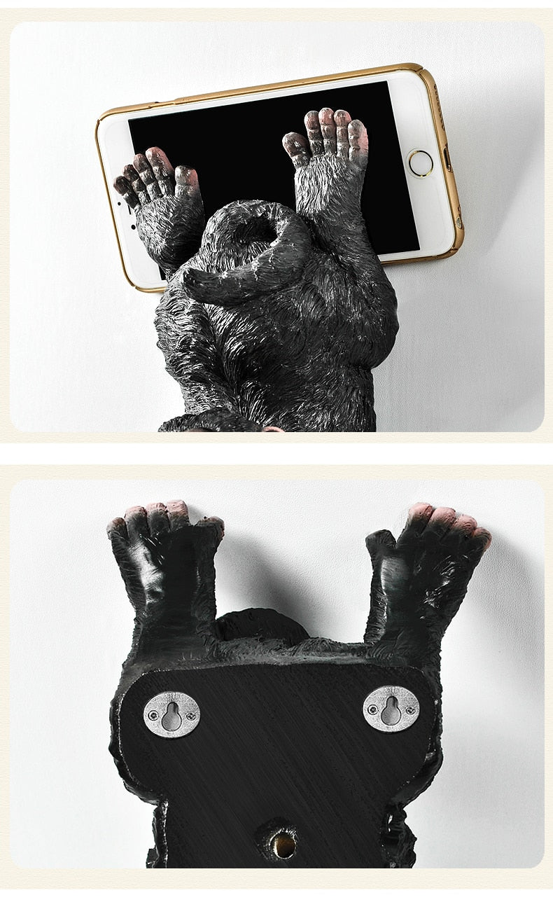 Smiling Monkey Washroom Decor