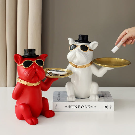 Fancy Bulldog Figurine
