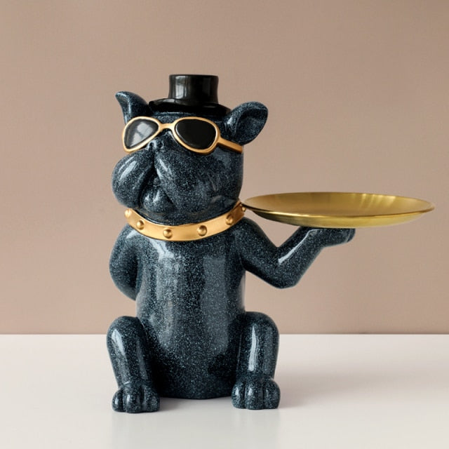 Fancy Bulldog Figurine