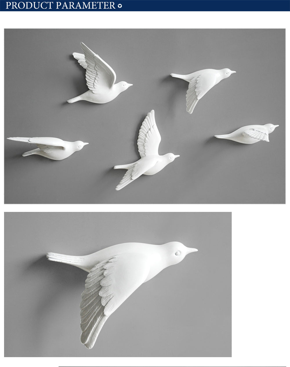 Flying Birds Wall Decor