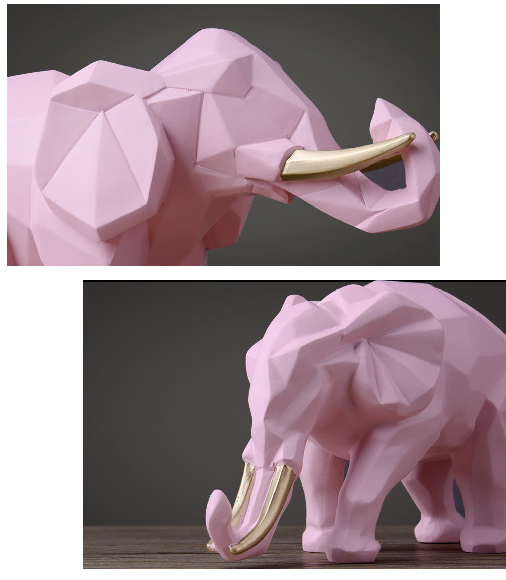 2 pcs Elephant Desk Decor