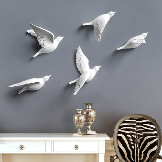 Flying Birds Wall Decor