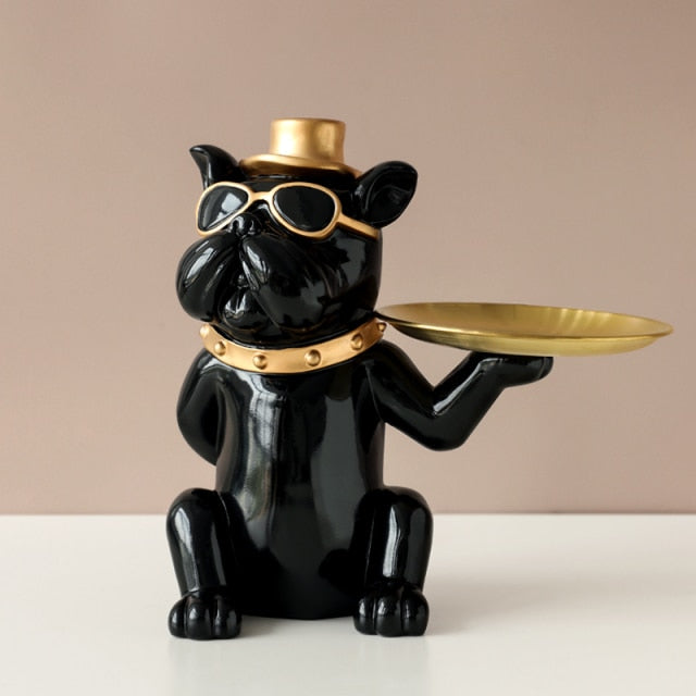 Fancy Bulldog Figurine